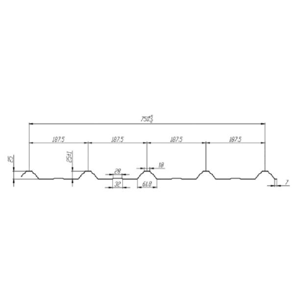 550Mpa Thickness 0.23mm PPGI Roof Forming Machine