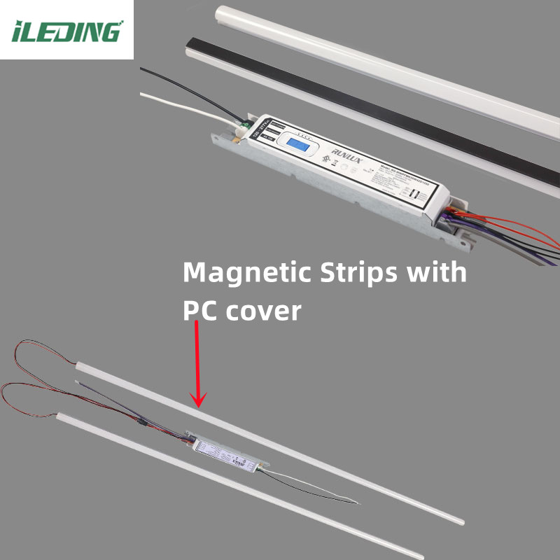 Durable LED Magnetic Linear retrofit Kit with 50000 Working Hours and 5075lm Luminous Flux