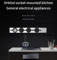 Débouché sans fil en aluminium modulaire démontable inclus extérieur de prise de voie de puissance