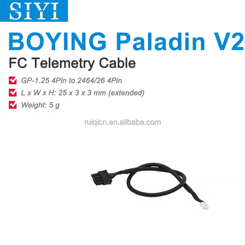 Wholesale Price SIYI Flight Controller Telemetry Cable For Pixhawk BOYING JIYI VK CUAV Holybro Controllers