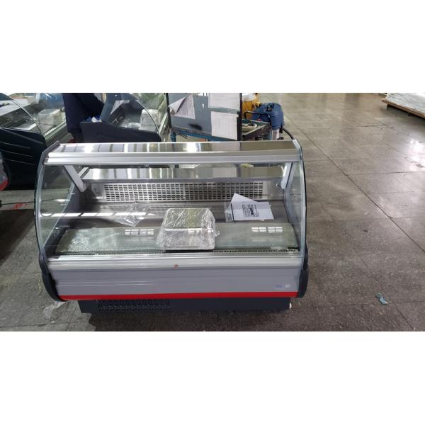 ETL Approved Supermarket Food Meat Display Cooler Sliding Glass Door Display Deli Cabinet Refrigerator