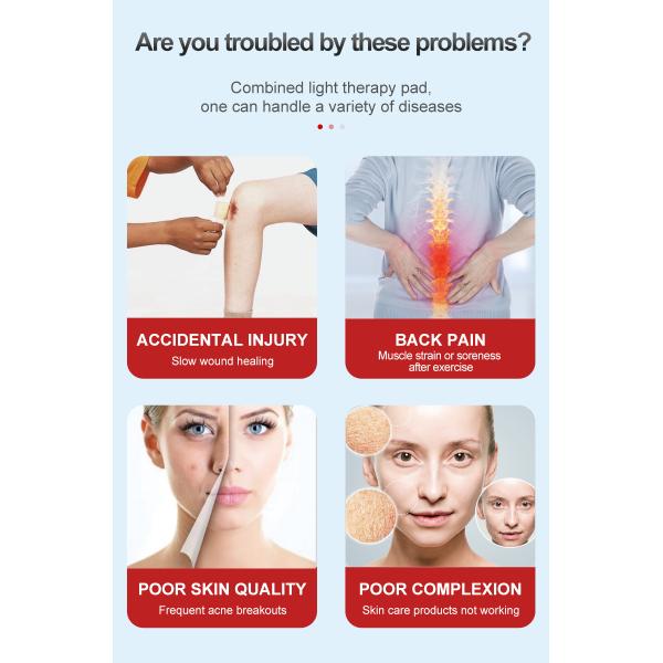 Терапия 880nm 660nm красного света машины терапией фотона пользы лошади кота собаки