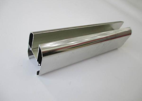 Porch Railing Architectural Aluminum Extrusions , Powder Coating Aluminium Profiles