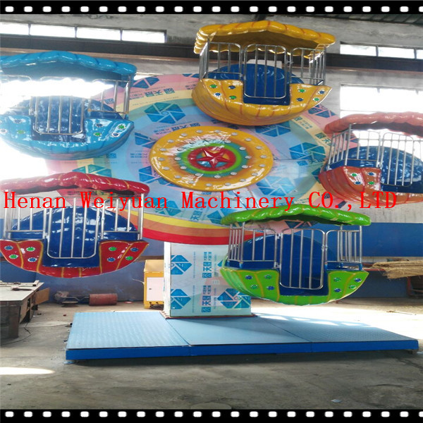 luxury 5 cabins Indoor Rides Children Playground Kids Mini Ferris Wheel For Sale