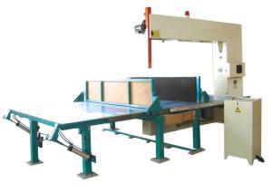 Industrial Vertical Foam Cutter For Sponge Mattress , Cnc Eps Cutting Machine