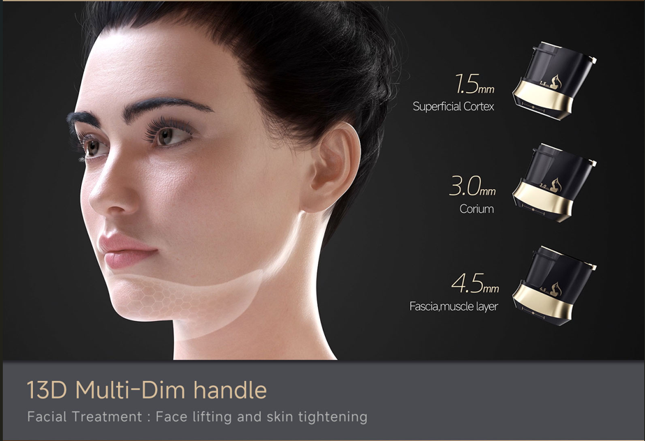 22D HIFU Ultra Anti aging Body Shaping Vaginal tighten HIFU Machine