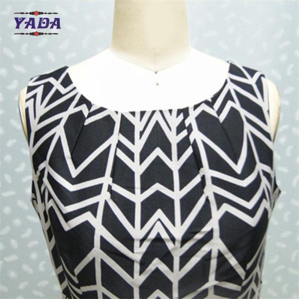 Оптовая новейшая клубная одежда сексуальная спандексовая принт элегантные дамы исполнительные платья один кусок платье узора для женщин