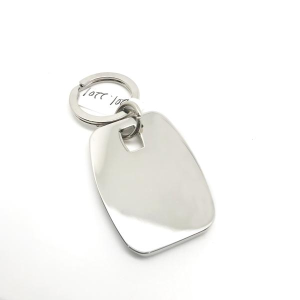 Зинковый металлопластиковый ключевой держатель с настраиваемым логотипом как фото