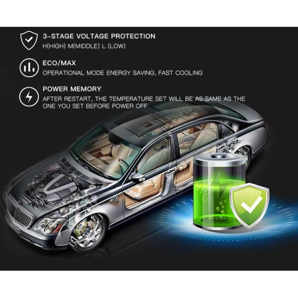 Холодильник зоны 100L DC24V двойным установленный автомобилем