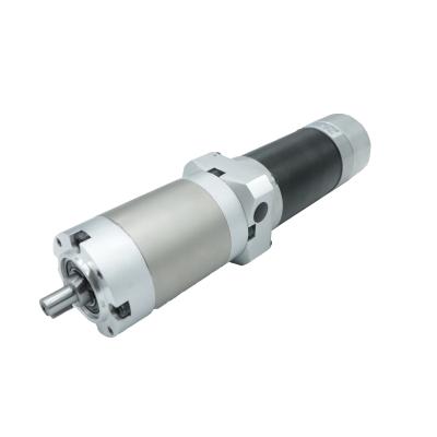 57mm Bldc Motor With Planetary Gearbox 38N.M 125:1 Reduction Ratio 24V 30RPM