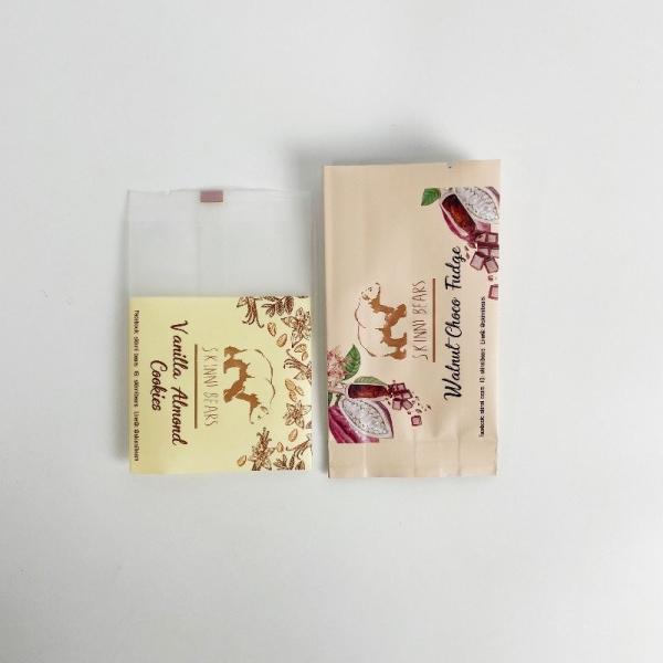 Back Sealed Smell Proof Snack Packaging Bags Sachet Soap Packaging