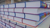 HX681 Estaca de livros 850kg Capacidade para fácil acesso e armazenamento de livros Máquina de empilhamento de pilhas de livros em capa dura
