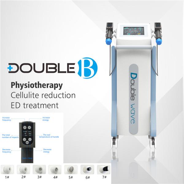 Blue White Low Intensity Double Chanel 14Pcs Extracorporeal Shockwave Therapy Machine For ED Treatment And Tendonitis