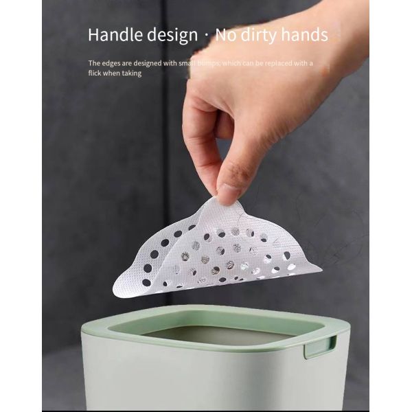Easy Operation Filter Mesh Sticker Membrane Fabric Shower Drain Non-woven floor drain paste Fabric Hair Catcher Factory Price
