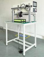 Máquina de la soldadura por puntos de la batería de litio del pórtico 5000A DC, soldador For 18650 del punto de la batería