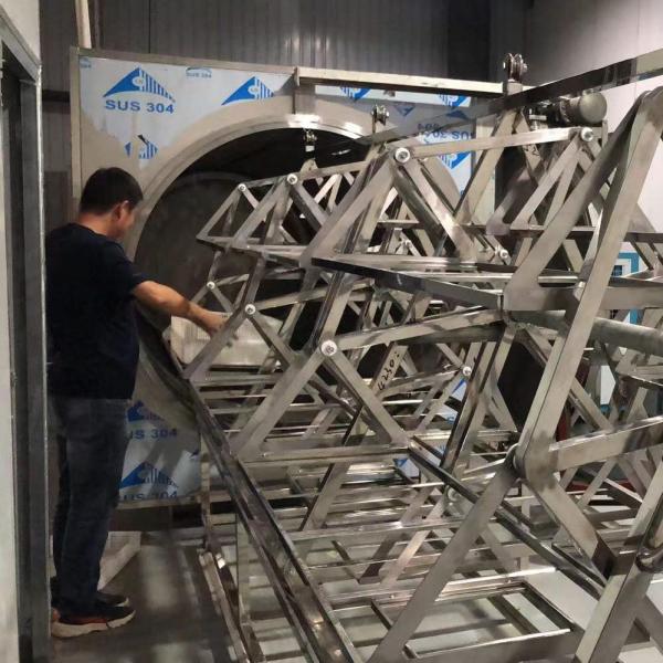 WKS Low Temperature Vacuum Dryer Microwave Vacuum Drying Chamber For Plant Extract
