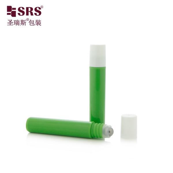 RPA-7ML Empty PP Roll On Bottle with gold metal cap for acne treatment