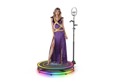 360 Degree Portable Photo Booth Optional Rgb Light 360 Selfie Booth Free Accessories