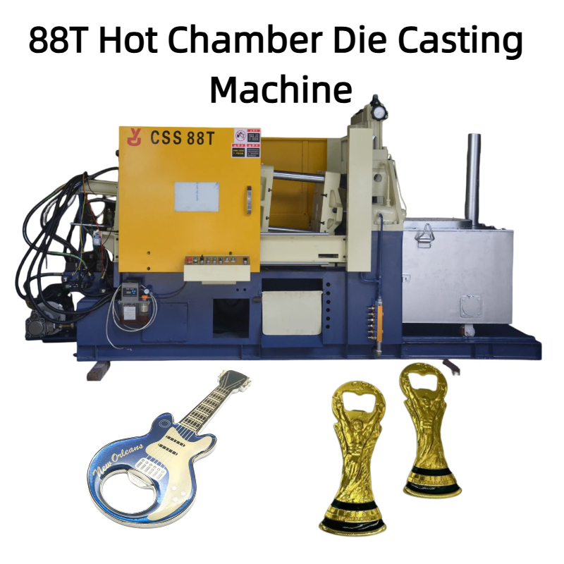 Hot Chamber Die Casting Machine Bottle Opener Die Casting Machine Zinc Alloy Keychain Bottle Openers