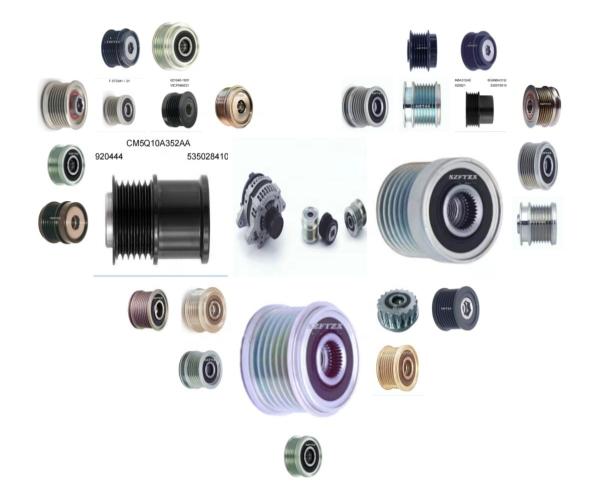 Pulle d'embrayage de voiture 1016426 920426 2741550000 535034110 pour le Benz E200/200L E300/300L de Pékin