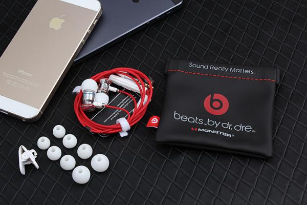 Retail Monster by Dr Dre iBeats In Ear Headphones Earphones-White made in china grgheadsets-com.ecer.com