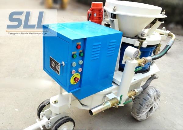 380V / 415V / 440V / Electric Drive SPZ - 9 Shotcrete Machine saving labor working.