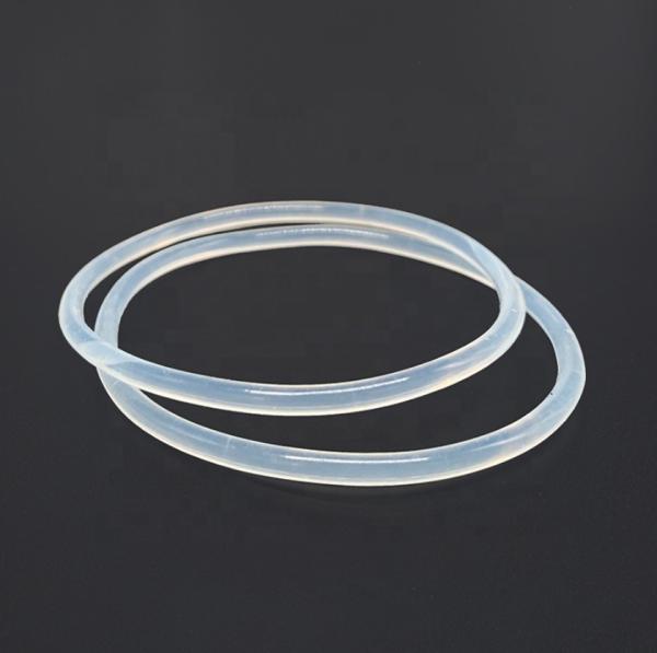 Transparent Food Grade Silicone Rubber Seal Ring Environment Friendly
