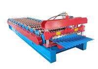 Petit pain ondulé automatique de feuille de panneau de vague formant la machine faisant des tuiles