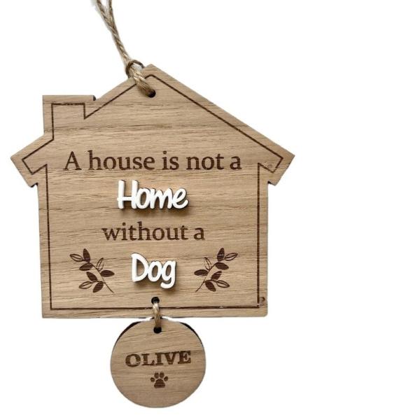 wooden sign pet gift  wooden sign Home decor  Personalised dog sign