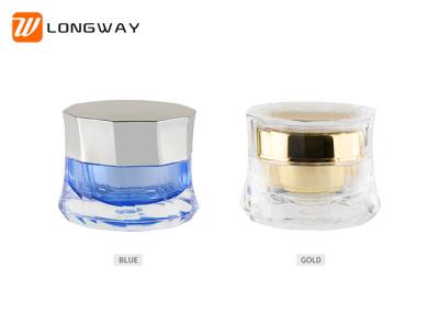 50g Acrylic Cream Jar Skirt Shaped , Luxurious Empty Skin Care Containers