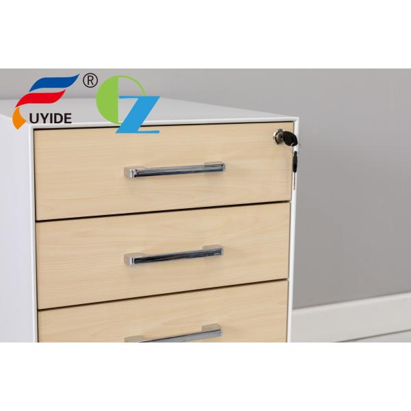 Чернь ящика для хранения карточк ящиков металла 3 стали офисной мебели для файла A4