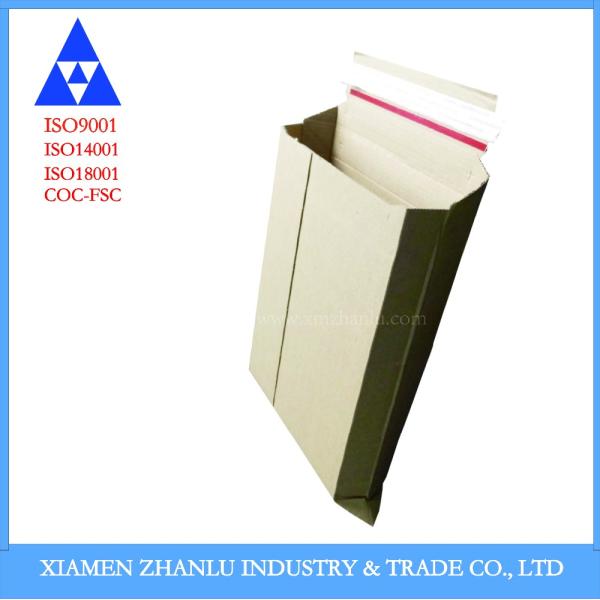 Eco Friendly Recycle Custom Corrugated Paper Book Mailer for Business Shopping Courier