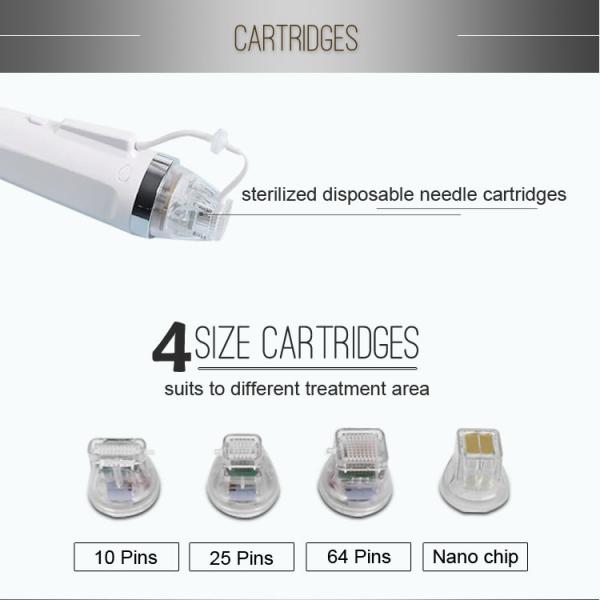 машина RF Microneedle перевозчика угорь 64pins частичная