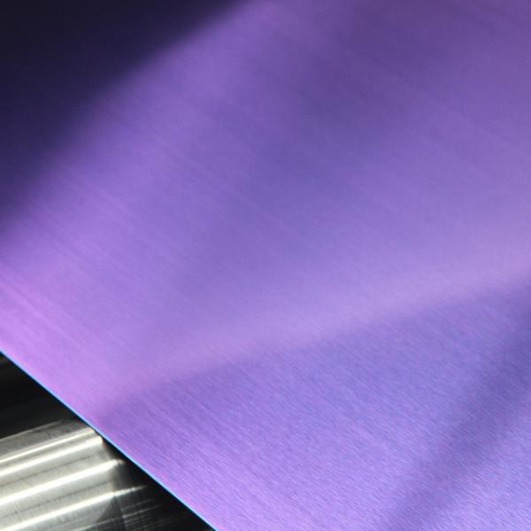 SS 201 304L Цветовые декоративные панели Без отпечатков пальцев Лист из нержавеющей стали