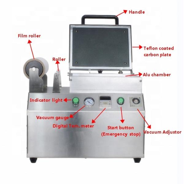 Вакуумная упаковочная машина из нержавеющей стали для лобстера, свинины, говядины и свежего мяса