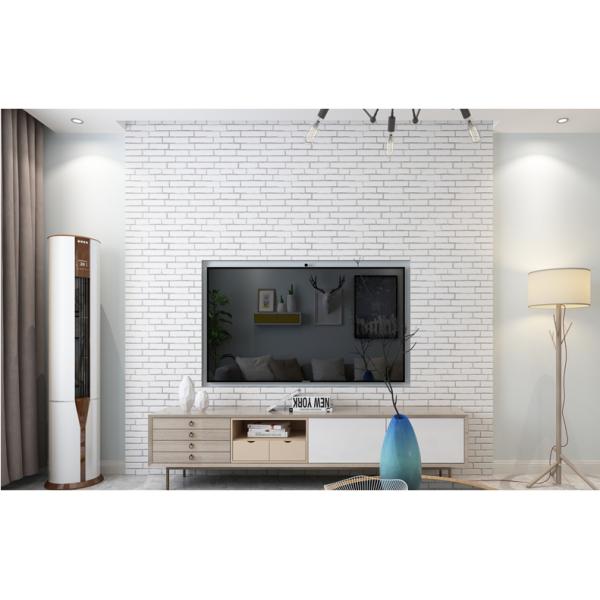 3D Brick PVC Self Adhesive Wallpaper Rolls for Stone Wall
