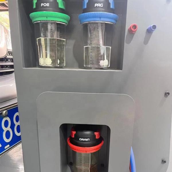 Máquina de recuperación de CA totalmente automática para vehículos híbridos y eléctricos