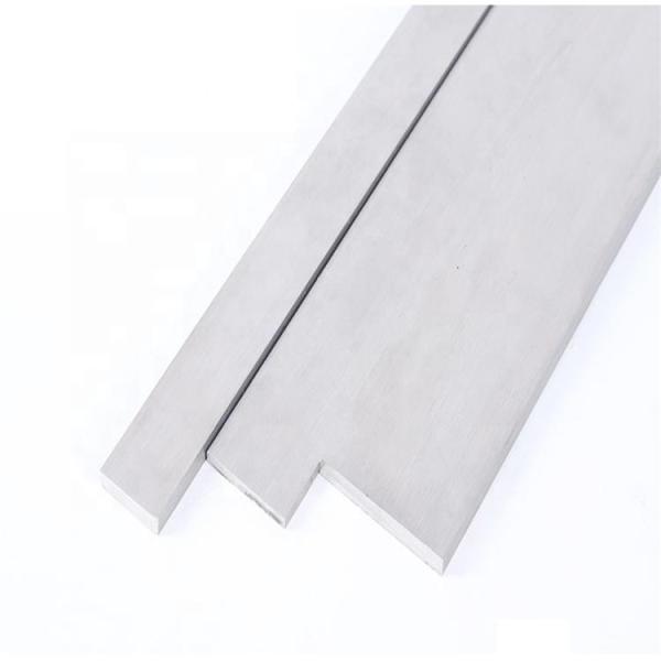 Flat Stainless Steel Bar Rod 2mm Thickness SUS316L Material Cold Drawing