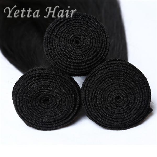 Extensões indianas retas de seda do Weave do cabelo/por muito tempo do cabelo de Remy nenhuns piolhos