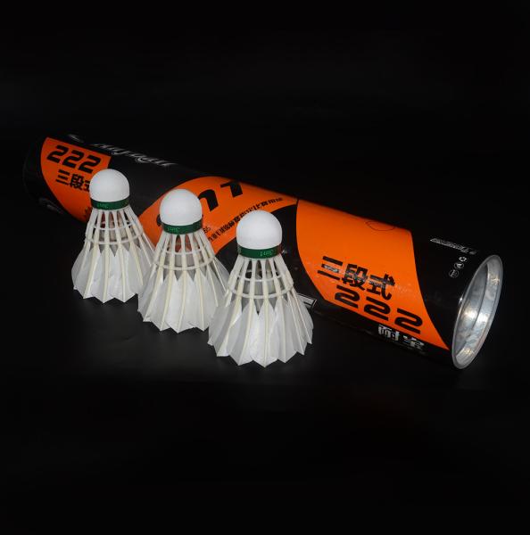 3 In 1 Badminton Goose Feather Shuttlecock For Training Anyball 222