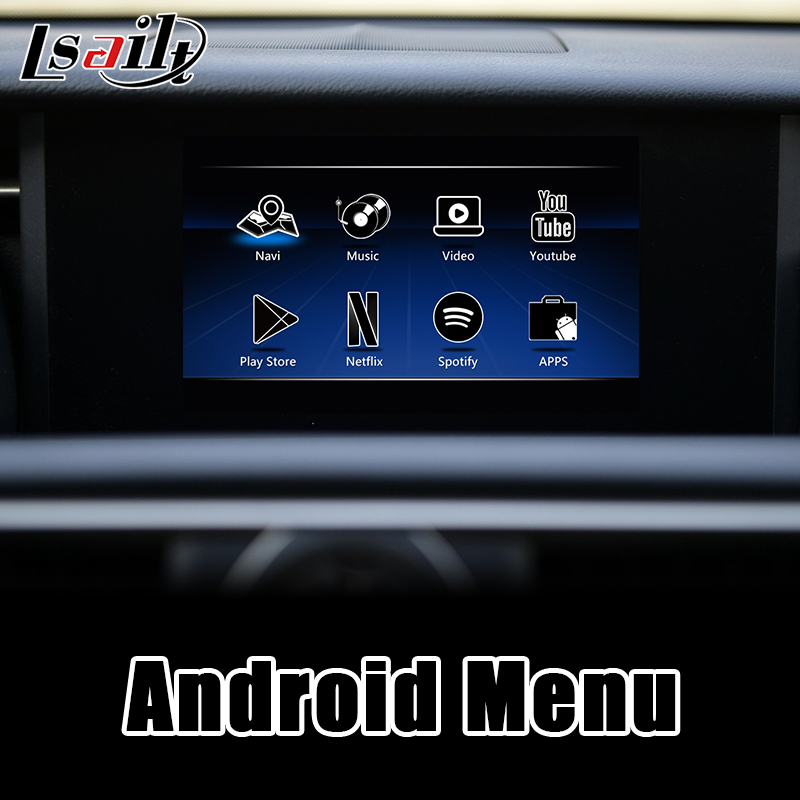 PX6 RK3399 CarPlay/интерфейс андроида на Lexus 2013-2021 RC с автомобилем андроида, NetFlix, YouTube RC200t RC300h