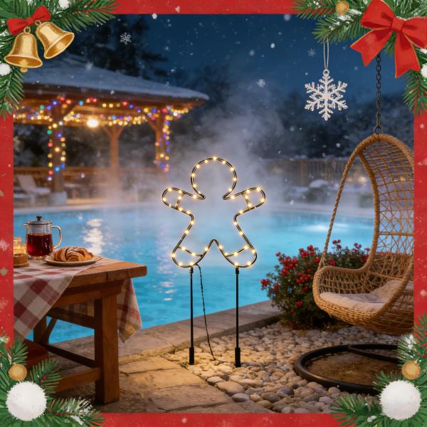 3.2 millimeter main body thickness iron art decorative lights with 2 pcs ground stakes durable outdoor garden lighting solutions