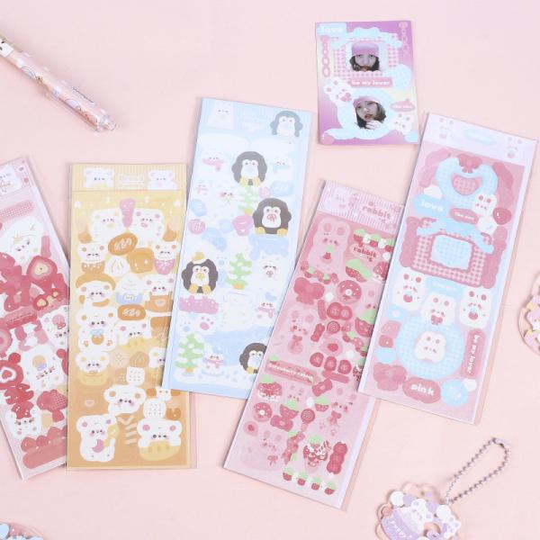 Детей украшения альбома тетради стикеров Washi канцелярских принадлежностей счета руки стикеры бумажных