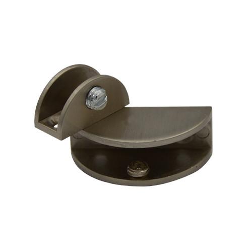 Fixed Glass Holder YS-038M, Zinc Alloy,  for glass 8-10mm, finishing chrome or Satin