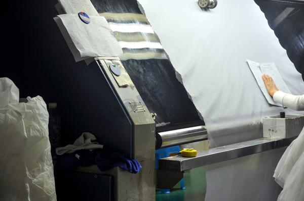 Maillage de filtrage en polyester monofilament de 140 microns 43% Surface ouverte