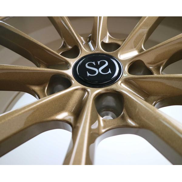 Бронзовая краска Monoblock выковала колеса для оправ 1 части Audi A4 вогнутых изготовленных на заказ