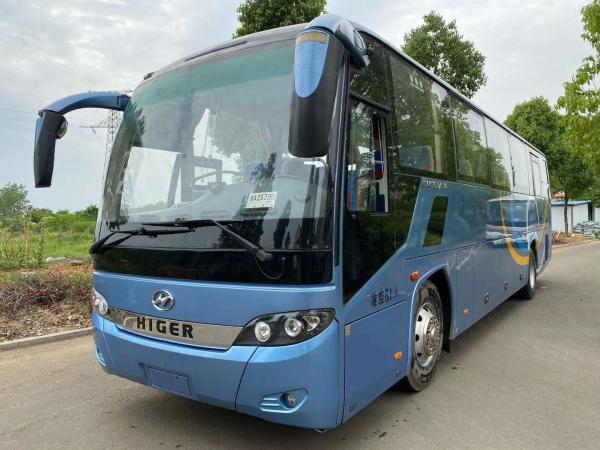 Current New Arrival Used Higer KLQ6115 Coach Bus 51 Seats Diesel Engine Used Bus  Half Yuchai Run Good