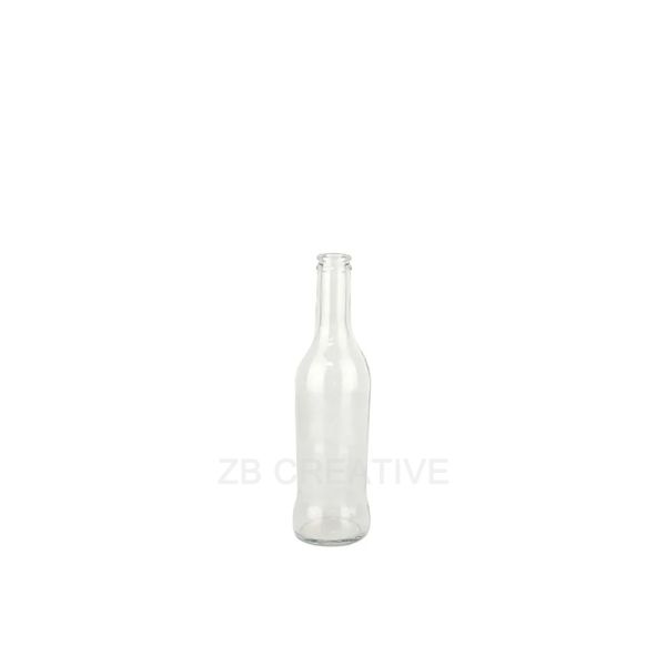 Flint 275ml Crown Top Glass Beverage Bottle Empty RTD Soda Container CY-824