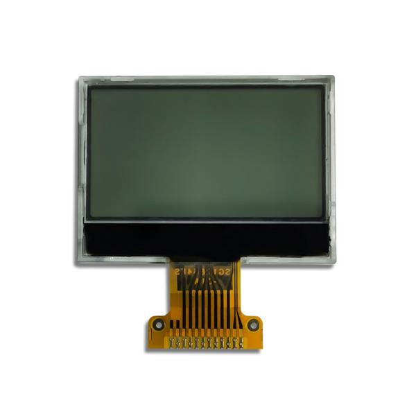 A RODA DENTEADA positiva LCD indica 25.58x6 que a área ativa 128x64 pontilha o ângulo de visão de 6 horas