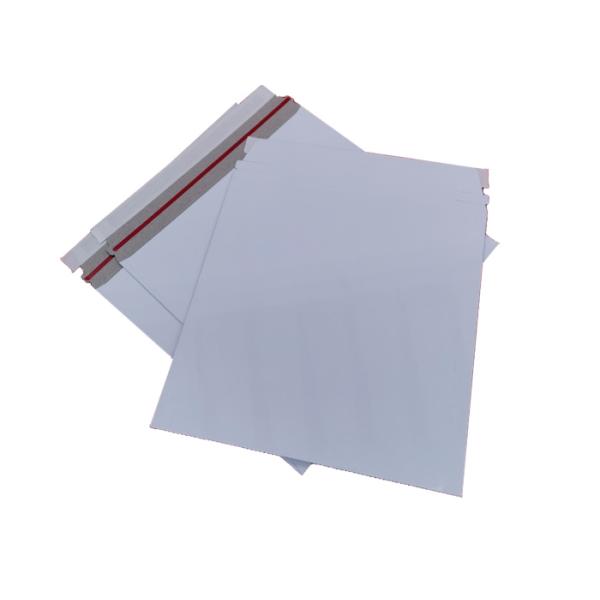 Bend Resistant Eco Friendly Rigid Mailers 6x8 Stay Flat Mailers For Shipping